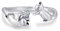 LEGENTLISUR 925 Silber Katzenring Cute Katzen Ring öffnen Verstellbarer Ring Exquisiter Schmuck Geburtstagsgeschenk Fingerring Für Frauen Paare Katzenliebhaber,Zwei Katzen A