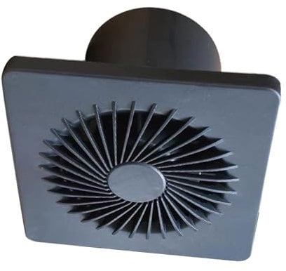 12V Extractor Fan High Speed Air Vent Window Wall Fan Quiet Ventilation for Humidity Control in Kitchen Chicken House WC