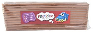 Plasticine 400g, Terrakotta #29, Modelliermasse für Animatoren und Modellbauer, leicht zu formen, ideal für Skulpturen, Modelle und Stop-Motion