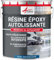 Résine Epoxy Autolissante - Peinture pour Sol : Déco intérieure, Atelier - Effet Miroir - 5 kg Bleu signalisation - RAL 5017 - ARCANE INDUSTRIES