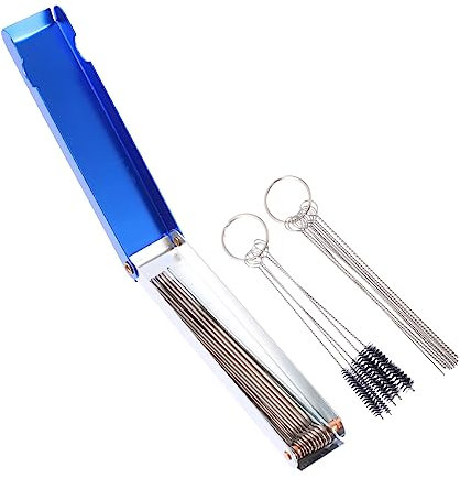 TIDTALEO 3 Sätze Teiliges Reinigungsnadeln für Praktische Reinigungswerkzeuge aus Langlebigem für Effektive und Pflege von Einspritzdüsen und Vergasern