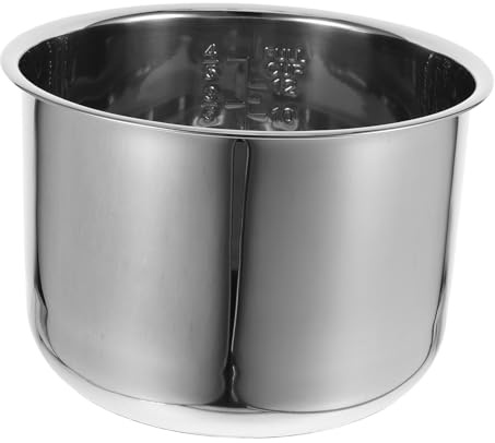 BIUDECO Olla Arrocera Repuesto Interior Acero Inoxidable Antiadherente Cubeta Cocina Familiar Compatible