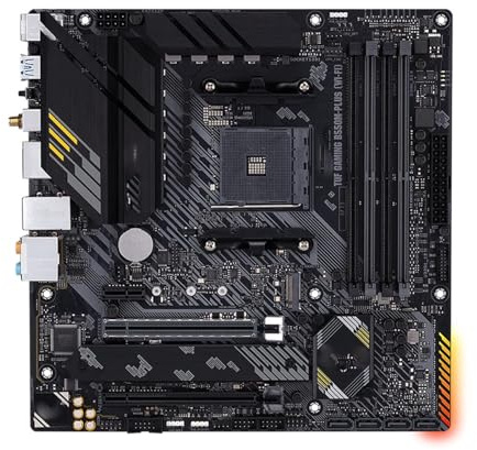 Gaming Motherboard Fit For ASUS TUF GAMING B550M-PLUS WiFi B550M (Ryzen AM4) Micro ATX Gaming Motherboard PCIe 4.0 Dual M.2 Wi-Fi 6 .5Gb Ethernet