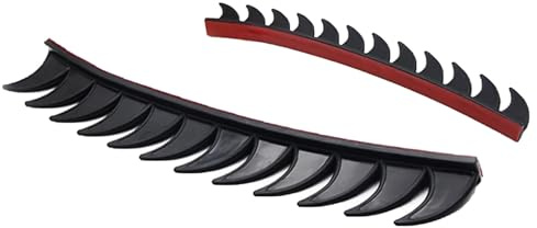 Mohawk-Helm-Aufkleber, 34 cm, Mohawk-Streifen, -Helm- , DIY-Schnitt, Flexibles Motorradhelm-Zubehör aus weichem für mehrere Fahrstile, ideal für kühne Fahrer