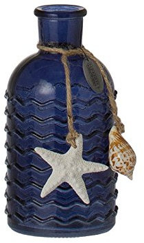 Riverdale Vase Shells Dunkelblau