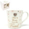 Leonardo Fine China Tea Coffee Mug Always My Mum Forever My Friend Spotted Metallic Gold Text Design Diamante Boxed Cup
