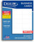 Visitenkartenpapier, blanko, 218 g/m², kompatibel mit Inkjet- und Laserdruckern, Standard 8,9 x 5,1 cm, Weiß 20 Sheets weiß