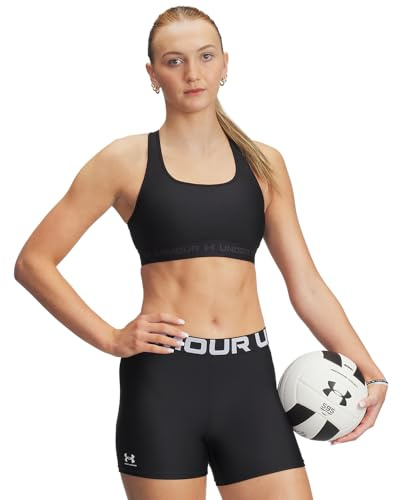 Under Armour Women's Crossback Mid Bra& Shirt