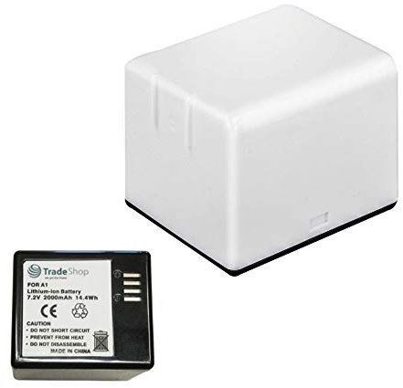 Trade-Shop Hochwertiger Li-Ion Akku für Arlo Pro/Pro 2 Sicherheits-Kamera - ersetzt: 308-10029-01, 308-10047-01, A-1, A-1B - 2000mAh 7,2V Ersatz Akku