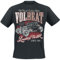 Volbeat Louder and Faster Männer T-Shirt schwarz L 100% Baumwolle Band-Merch, Bands, Nachhaltigkeit