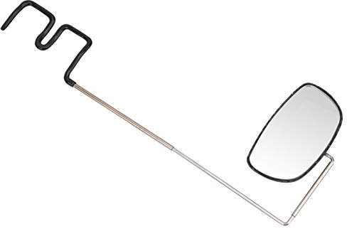 Annadue Fahrradbrillenspiegel, 360 Grad Verstellbarer Fahrrad-Rückfahrhelm-Spiegel, Rückspiegel Fahrradzubehör