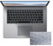 2 Pack Keyboard Cover for Microsoft Surface Laptop 6 5 4 3 13.5 & 15, Surface Laptop Studio 14.4 Keyboard Skin US Layout-Black+Clear