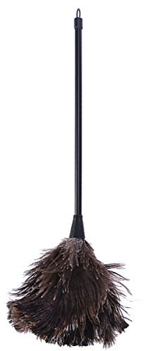 POPETPOP cotton candy duster Plastic Handle Duster small duster blind cleaner duster costume ostrich duster handle handled plastic cleaner ostrich duster office dust brush fluffy