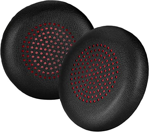 Kopfhörer-Ohrenschützer aus Leder, kompatibel mit MPOW HC5 HC6 Kopfhörer, Schaumstoffkissen, weiche Abdeckung, Ohrpolster, Paar In-Ear-Kopfhörer, Lautsprecherzubehör Hobbies (Black, One Size)