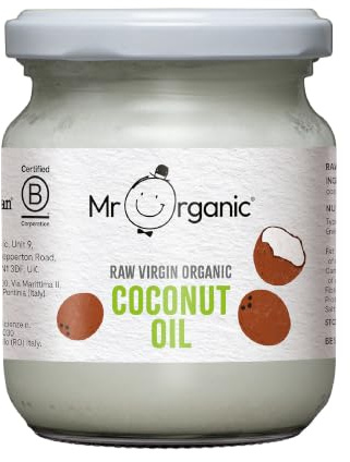Mr Organic Raw Virgin Coconut Oil - 200ml, Versatile & Organic Oil