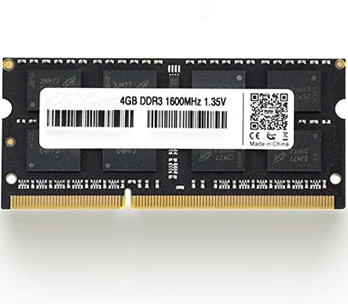 Simpletek Memoria RAM DDR3L de 4 GB 1600 MHZ 1,35 V SODIMM