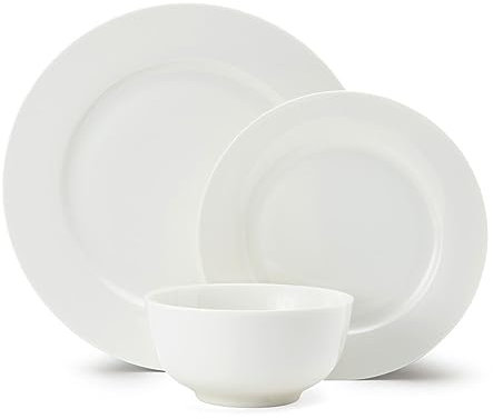 Mikasa Egret 12pc Fine China Dinner Set, Gift Boxed