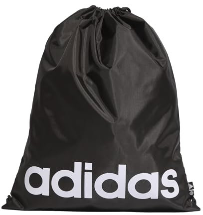 adidas Essentials Gymsack Gymbag Turnbeutel (black/white, one size)