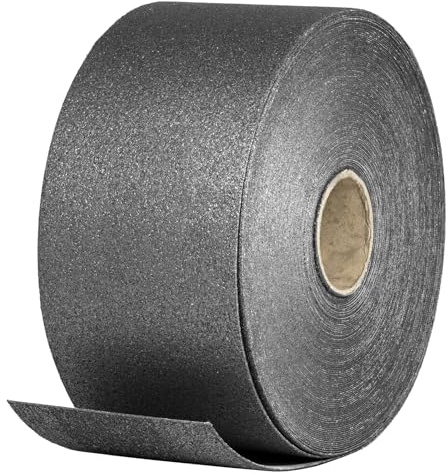 Graphitbelag Graphit-Gleitgewebe für Bandschleifer Schleifmaschinen | Breite & Länge wählbar: Breite: 150 mm | Länge: 1 m