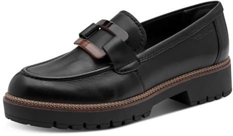 Tamaris Damen Slipper 1-24722-43 | 1-24722-43 – Pull-on, TOUCH-IT Fußbett, flache Sohle