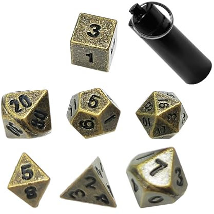 1 Mini-Würfel-Set, 1 Stück Aufbewahrungsbox Schlüsselanhänger, Würfelwürfel, Würfel D6 Würfel, Würfelwürfel-Set, Metallwürfel, Mehrseitige Würfel, Digitale Würfel (Schwarz)