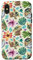iPhone X/XS Star Wars The Mandalorian Grogu Tropical Print Case