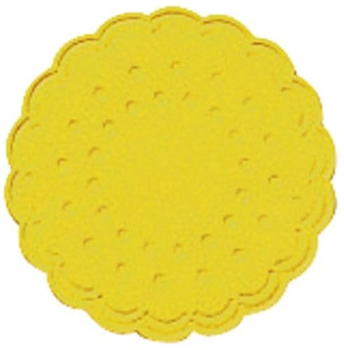 250 Tissue-Untersetzer, rund Ø 7,5 cm Kiwi Mehrlagig