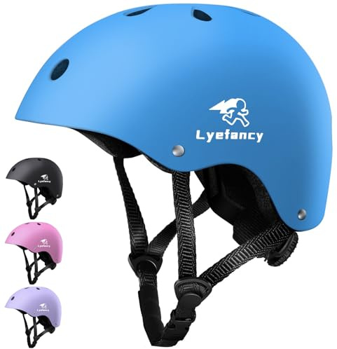 Lyefancy Kids Bike Helmet, Toddler Helmet for 2-13 Years Old Boys Girls, Children Helmet Kids Helmet for Cycling, Biking, Scooter, Skating