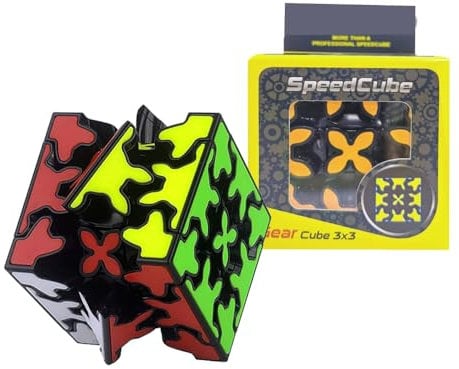 3x3 Gear Cube,Zahnradwürfel,Zauberwürfel Zahnrad,3D Puzzle Würfel Spielzeug,Kinder Erwachsene Brain Teaser Puzzle Cube