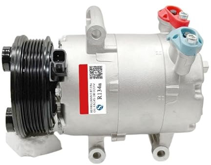 ULLiaN Compressore Aria condizionata VS16 AC AC, Compatibile con Land Rover Freelander 2 LR2 2.2 Diesel 2006-2014 TD4 1434388 1543954 1791011 1566167