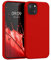 kwmobile Case Compatible with Apple iPhone 13 Case - TPU Silicone Phone Cover with Soft Finish - Red