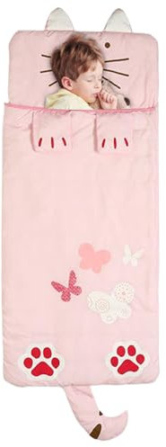 Kinder Schlafsack Nickerchen Matte gemütlicher Schlafsack für Jungen und Mädchen, Kinder -Cartoon -Schlafsack, Nickerchenmatte