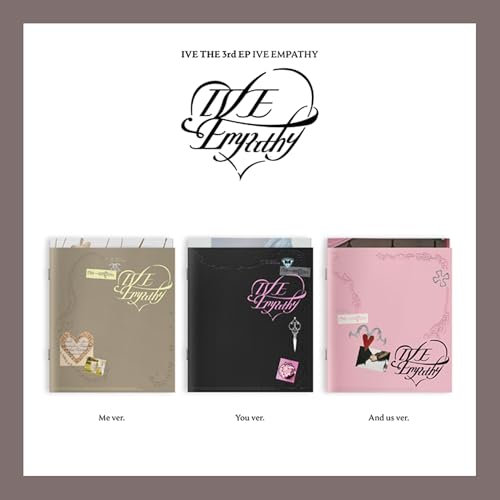 Koread IVE Ive Empathy 3rd EP Album (Photobook - 3 Versionsset) - Music Album EP