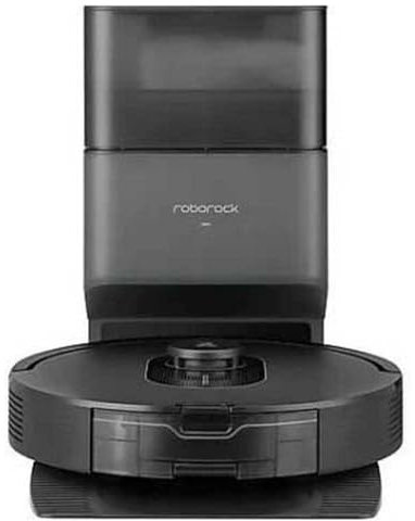 ROBOROCK Q5 MAX+ - Robot Aspirateur avec Station de Vidage - Double Brosse - Puissance 5500 Pa - Navigation LiDAR PreciSense