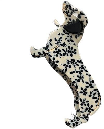 Hundedachshund -Haarklammern, Cartoon Cute Hair Clips, Damen -Schönheitszubehör, entzückende Dackel, leicht und einfach zu bedienen, 8x4,5 cm, für Welpenliebhaber.