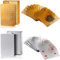 Carte da Gioco Impermeabili in Plastica, 2 Mazzi, Oro e Argento Carte Poker Plastificate, Carte da Poker Professionali, Premium Waterproof Playing Cards