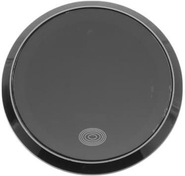 Motoforti Auto Uhr Schwarz Grün Hell Analog Uhr für Auto Rund Glas Metall 46x46x11mm 1Stk