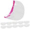 OATIPHO 50pcs Eye Protection Visor for Haircuts and Salon Use Multifunctional Shield to Block Debris and Ensure Safety During Hair Styling Activities