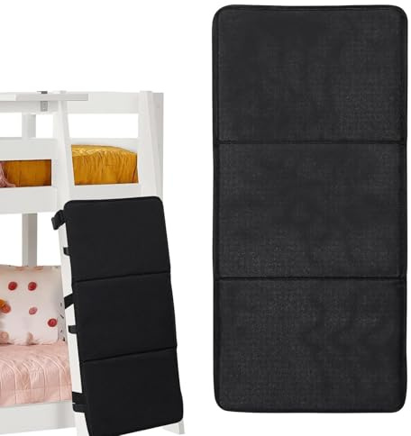Kletterschutz für Etagenbett – 78 x 38 x 3,5 cm aus PVC-Oxford-Gewebe, Leiterstufen-Abdeckung, Sicherheitsschloss | perfekt für Etagenbetten | Absturzsicherung Leiter