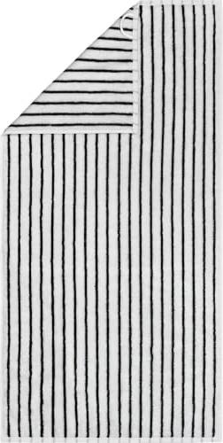Cawö Handtücher Black&White Streifen 6278 schwarz/weiß - 96