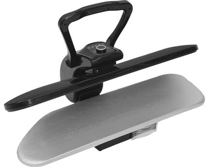 Plancha de vapor con superficie de planchado de 91 cm para casa, potente generador de vapor para ropa y textiles del hogar, color negro, 230 V, versión UE