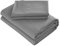 Prime Bedding Bettwäsche-Set – gebürstete Mikrofaser 2000 Bettwäsche – knitterfrei, farbecht, schmutzabweisend – 4-teilig (Doppelbett, dunkelgrau)
