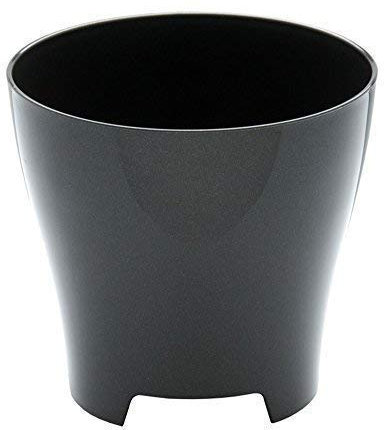 Plastia Blumenübertopf Cache-Pot Luna, Le Sage Cache-Pot pour L'Intérieur Ø30,25, 22, 18, 16cm - Vert Olive, Durchmesser 16 cm