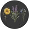 PopSockets PopGrip - Support et Grip pour Smartphone et Tablette avec un Top Interchangeable - Vintage Garden Black