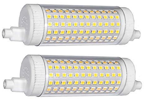 QLEE R7s Led Light 118mm Dimmable Double Ended J J118 20w 2500lm Equivalent 200w HalogèNe TungstèNe LumièRe LinéAire LumièRe Du Jour Floodling Passageway Garage Landscate Light 2PCS