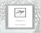 zep srl Cornice ORISTANO da Tavolo in Silver Plated per foto 13x18, Posizionabile Orizzontalmente. Placcata Argento. Made in Italy