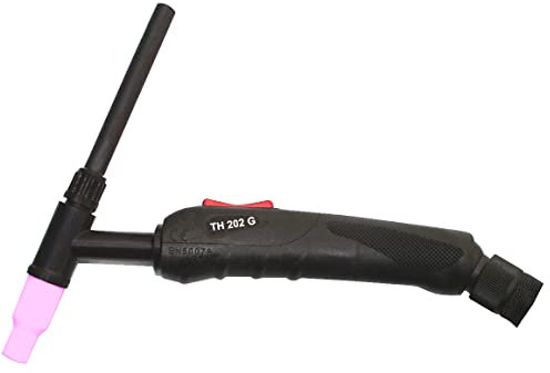 MERKLE WIG-Schweißbrenner TH 202 G | Zentral- / TCG-Anschluss | Leder & Textil | Doppeldruckknopf | 4/8 Meter (TCG-Anschluss | 4 Meter)
