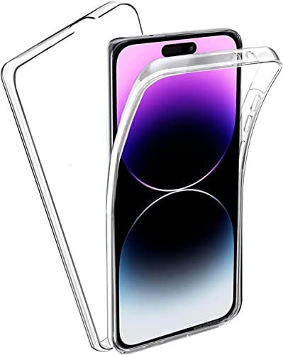 KP TECHNOLOGY Front and Back Case For iPhone 14 Pro Max - (360°) Full Complete Protection iPhone 14 Pro Max Case (Clear)