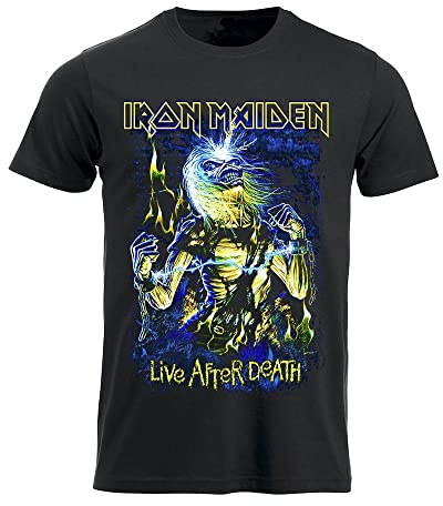 Iron Maiden Live After Death T-Shirt, multicoloured, L