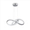 Paco Home Pendelleuchte Esstisch Lampe Deko Wohnzimmer LED Hängelampe Schlafzimmer Pendellampe Esszimmer Modern Stylisch, Lampenart:Typ 5, Farbe:Chrome - Weiß